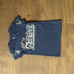 Distressed child's NE Patriots tee